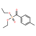 Phosphonic acid, (4-methylbenzoyl)-, diethyl ester