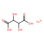 Butanedioic acid,2,3-dihydroxy- (2R,3R)-, iron(2+) salt (1:1)