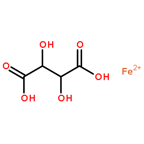 Butanedioic acid,2,3-dihydroxy- (2R,3R)-, iron(2+) salt (1:1)