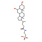 Ethanesulfonic acid,2-[[(3a,5b,6a)-3,6-dihydroxy-24-oxocholan-24-yl]amino]-