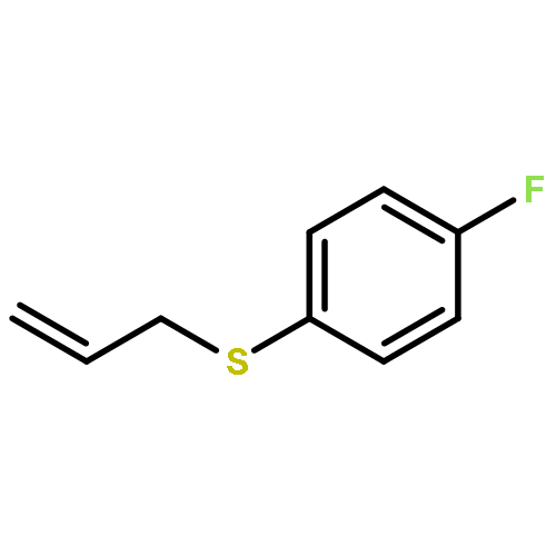 BENZENE, 1-FLUORO-4-(2-PROPENYLTHIO)-