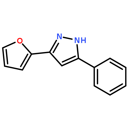 1H-Pyrazole, 3-(2-furanyl)-5-phenyl-