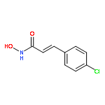 2-Propenamide, 3-(4-chlorophenyl)-N-hydroxy-, (2E)-