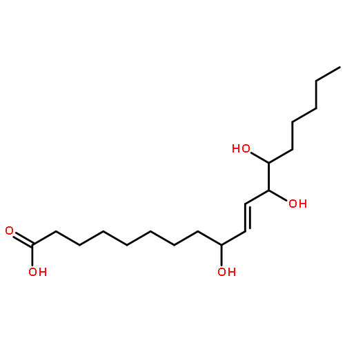 10-Octadecenoic acid,9,12,13-trihydroxy-