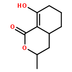 1H-2-Benzopyran-1-one,3,4,4a,5,6,7-hexahydro-8-hydroxy-3-methyl-, (3R,4aS)-