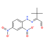 Butanal, 2-[(2,4-dinitrophenyl)hydrazono]-3,3-dimethyl-