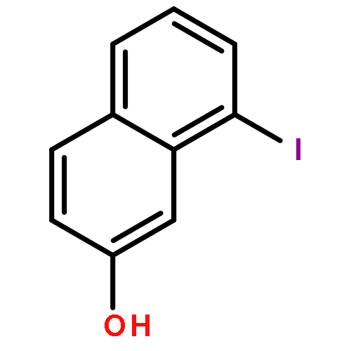 2-Naphthalenol, 8-iodo-