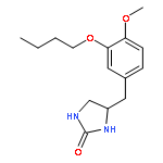 2-Imidazolidinone,4-[(3-butoxy-4-methoxyphenyl)methyl]-