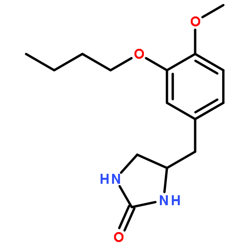 2-Imidazolidinone,4-[(3-butoxy-4-methoxyphenyl)methyl]-