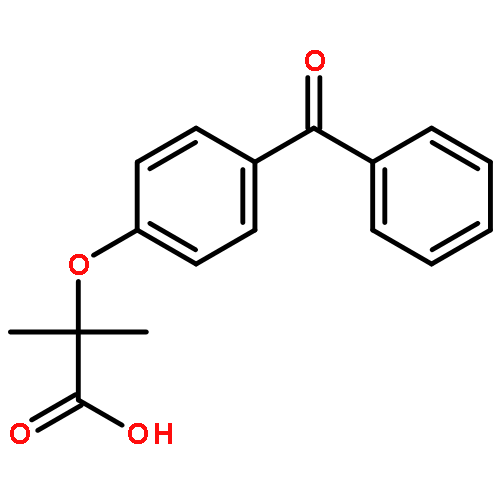 Propanoic acid,2-(4-benzoylphenoxy)-2-methyl-