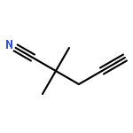 4-Pentynenitrile, 2,2-dimethyl-