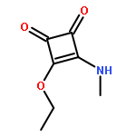 3-Cyclobutene-1,2-dione, 3-ethoxy-4-(methylamino)-