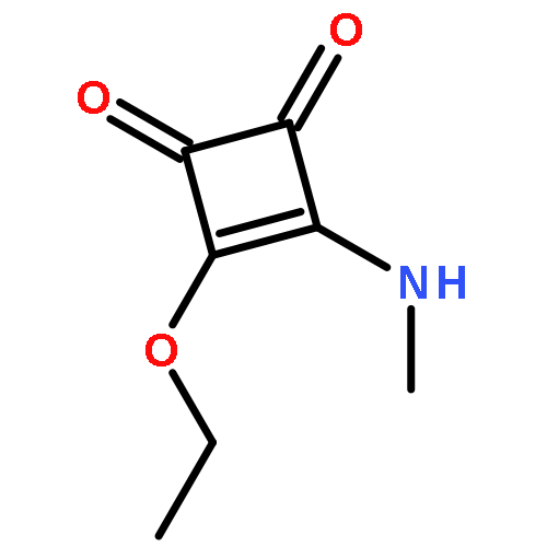 3-Cyclobutene-1,2-dione, 3-ethoxy-4-(methylamino)-