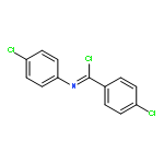 Benzenecarboximidoyl chloride, 4-chloro-N-(4-chlorophenyl)-