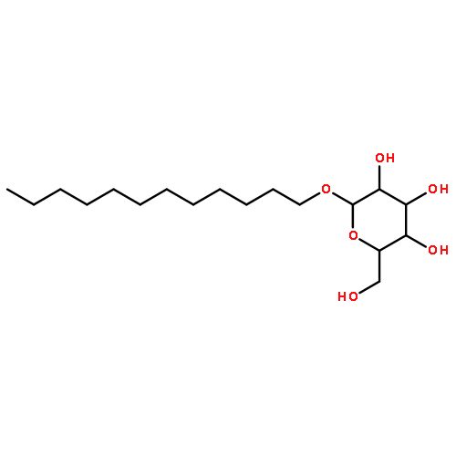 伪-D-glucopyranoside, dodecyl