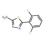 5-(2,6-Difluoro-phenyl)-[1,3,4]thiadiazol-2-ylamine