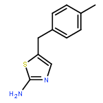 5-(4-methylbenzyl)-1,3-thiazol-2-amine