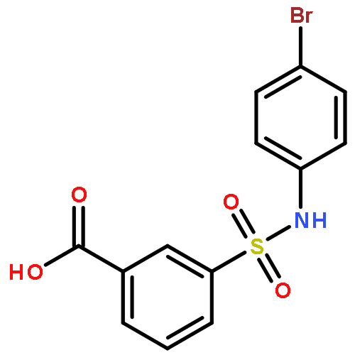 3-(4-Bromo-phenylsulfamoyl)-benzoic acid