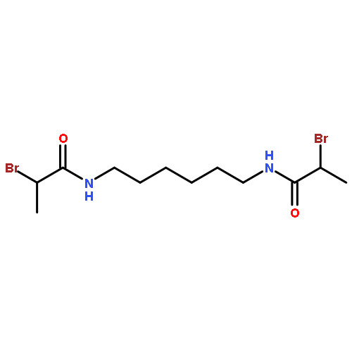 2-BROMO-N-[6-(2-BROMOPROPANOYLAMINO)HEXYL]PROPANAMIDE 