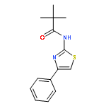 Propanamide, 2,2-dimethyl-N-(4-phenyl-2-thiazolyl)-