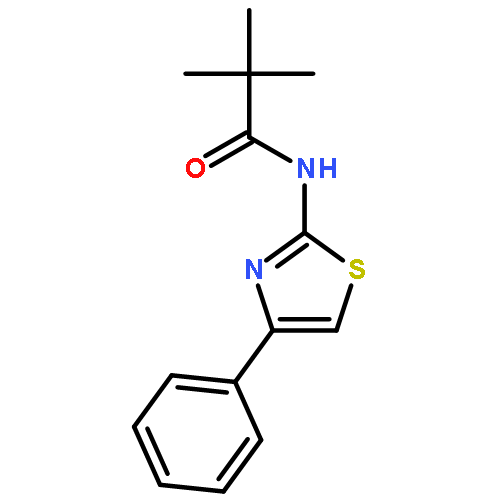 Propanamide, 2,2-dimethyl-N-(4-phenyl-2-thiazolyl)-