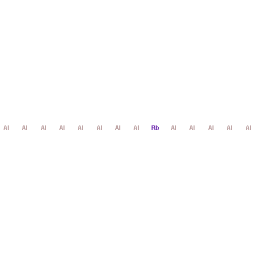 Aluminum, compd. with rubidium (13:1)