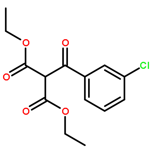 DIETHYL 2-(3-CHLOROBENZOYL)PROPANEDIOATE 