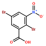 BENZOIC ACID, 2,5-DIBROMO-3-NITRO-