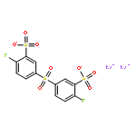 Benzenesulfonic acid,3,3'-sulfonylbis[6-fluoro-, sodium salt (1:2)