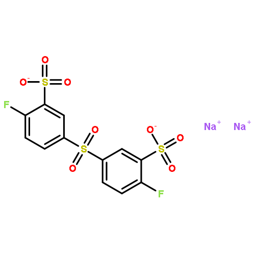 Benzenesulfonic acid,3,3'-sulfonylbis[6-fluoro-, sodium salt (1:2)