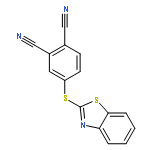 4-(1,3-benzothiazol-2-ylthio)phthalonitrile