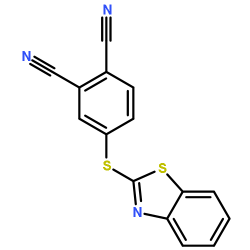 4-(1,3-benzothiazol-2-ylthio)phthalonitrile