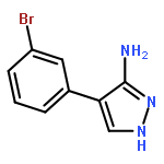 1H-Pyrazol-3-amine, 4-(3-bromophenyl)-