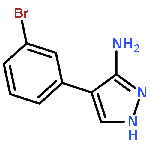 1H-Pyrazol-3-amine, 4-(3-bromophenyl)-