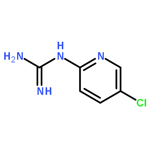 Guanidine, (5-chloro-2-pyridinyl)-