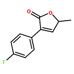 2(5H)-Furanone, 3-(4-fluorophenyl)-5-methyl-