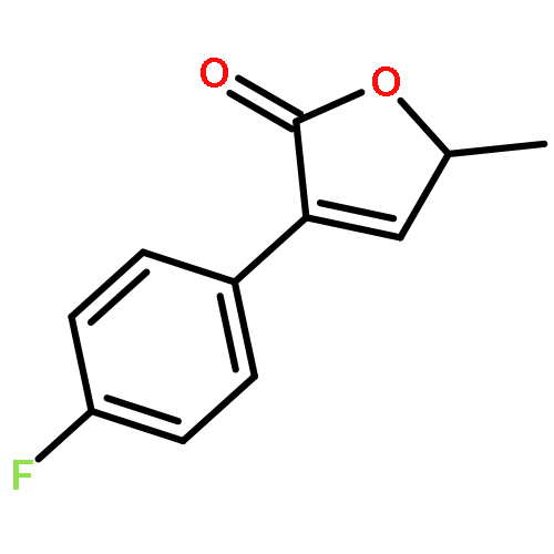 2(5H)-Furanone, 3-(4-fluorophenyl)-5-methyl-