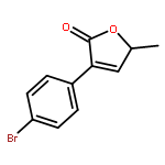 2(5H)-Furanone, 3-(4-bromophenyl)-5-methyl-