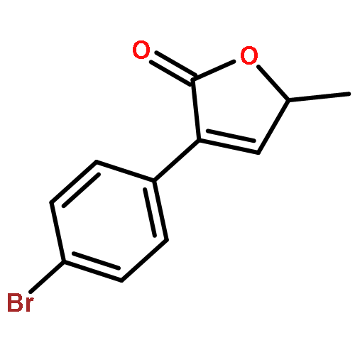 2(5H)-Furanone, 3-(4-bromophenyl)-5-methyl-