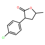 2(3H)-Furanone, 3-(4-chlorophenyl)dihydro-5-methyl-