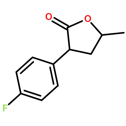 2(3H)-Furanone, 3-(4-fluorophenyl)dihydro-5-methyl-