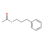 Ethanethioic acid, S-(3-phenylpropyl) ester