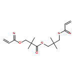 2-Propenoic acid,3-[2,2-dimethyl-1-oxo-3-[(1-oxo-2-propen-1-yl)oxy]propoxy]-2,2-dimethylpropylester