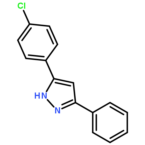 5-(4-CHLOROPHENYL)-3-PHENYL-1H-PYRAZOLE 