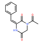 1-ACETYL-3-BENZYLIDENEPIPERAZINE-2,5-DIONE 