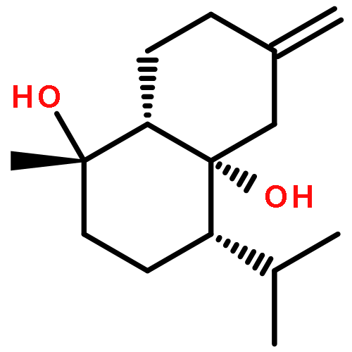 1,4a(2H)-Naphthalenediol,octahydro-1-methyl-6-methylene-4-(1-methylethyl)-, (1S,4S,4aR,8aS)-