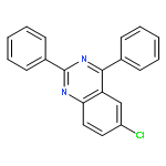 Quinazoline, 6-chloro-2,4-diphenyl-