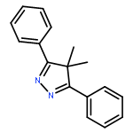 4H-Pyrazole,4,4-dimethyl-3,5-diphenyl-