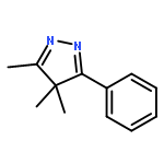 3,4,4-TRIMETHYL-5-PHENYLPYRAZOLE 