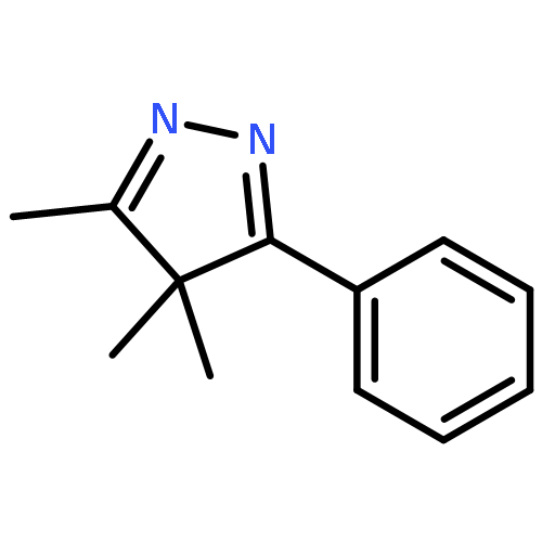 3,4,4-TRIMETHYL-5-PHENYLPYRAZOLE 